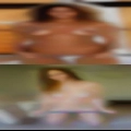 Embarrassed nude females