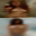 Senior voyeurism woman looking