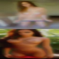 Nude woman negligee