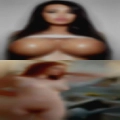 Nude woman negligee