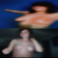 Beautiful naked woman bending